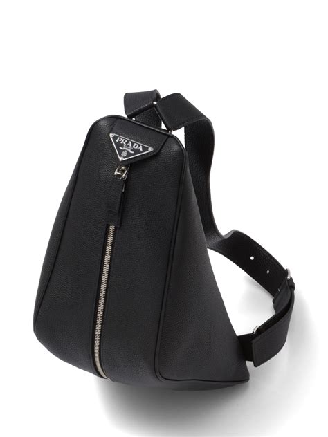 prada sport triangle backpack|prada triangle crossbody bag.